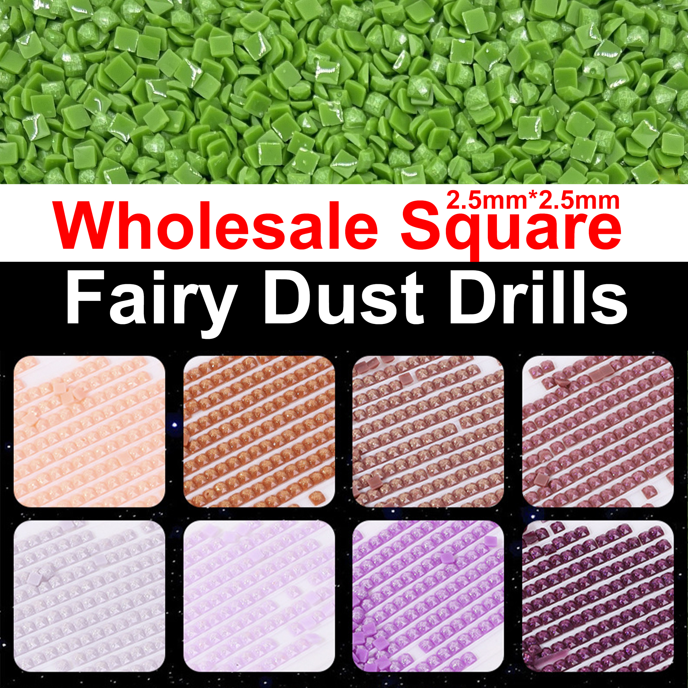 Resin Art For Sale - Wholesale Sale Fairy Dust Drills Stones
