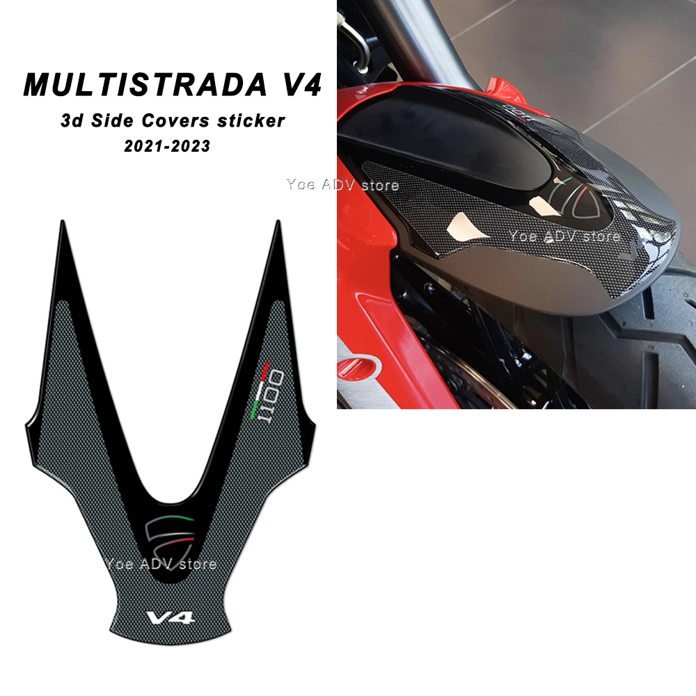 Resin Art Sticker - For MULTISTRADA V4 2021-2023 2022 Limited