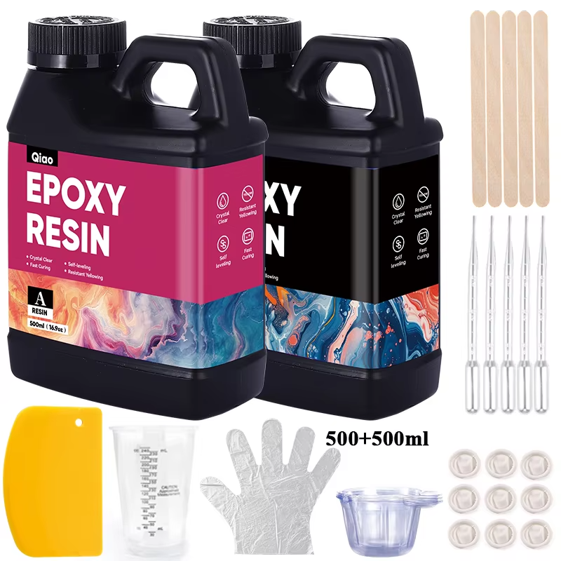 Epoxy Resin Ab - 500ml 1000ml Easy Mixing Epoxy Resin