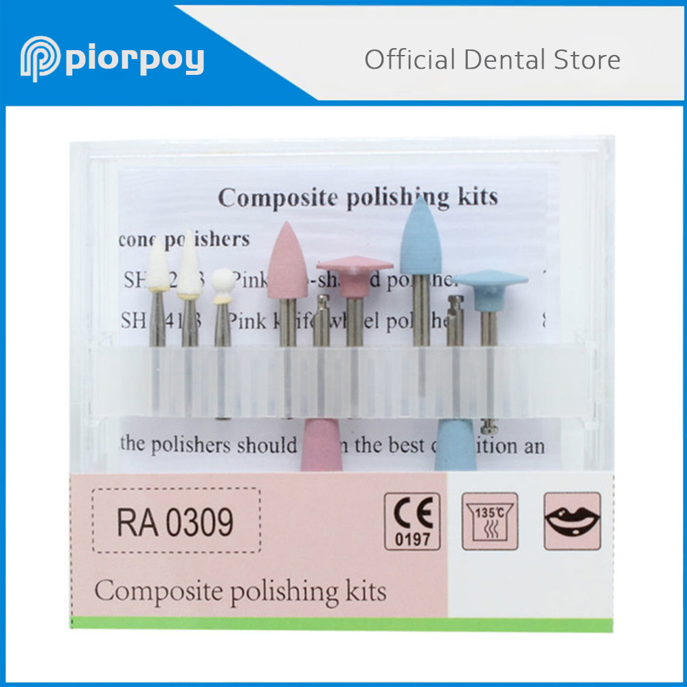 Resin Art Case - PIORPOY 9Pcs/Box Dental Composite Polishing For