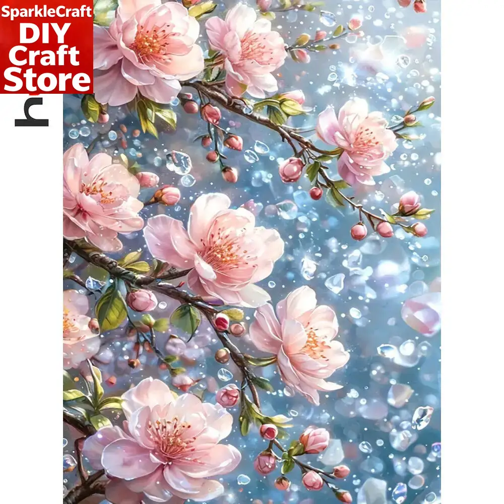 Resin Art For Beginners - unframe DIY Diamond Painting Flower Full