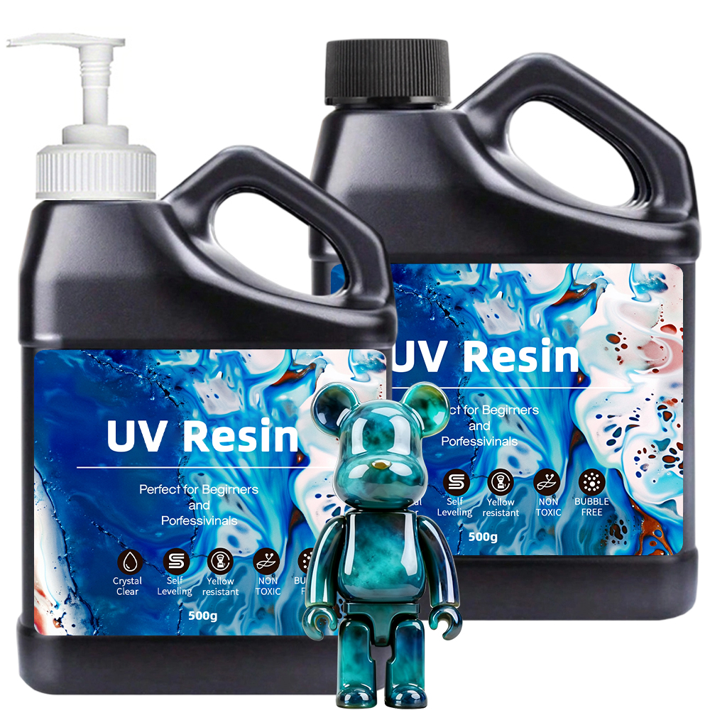 Resin Art Jewellery - UV Resin 500-1000g -Bulk Upgraded Crystal