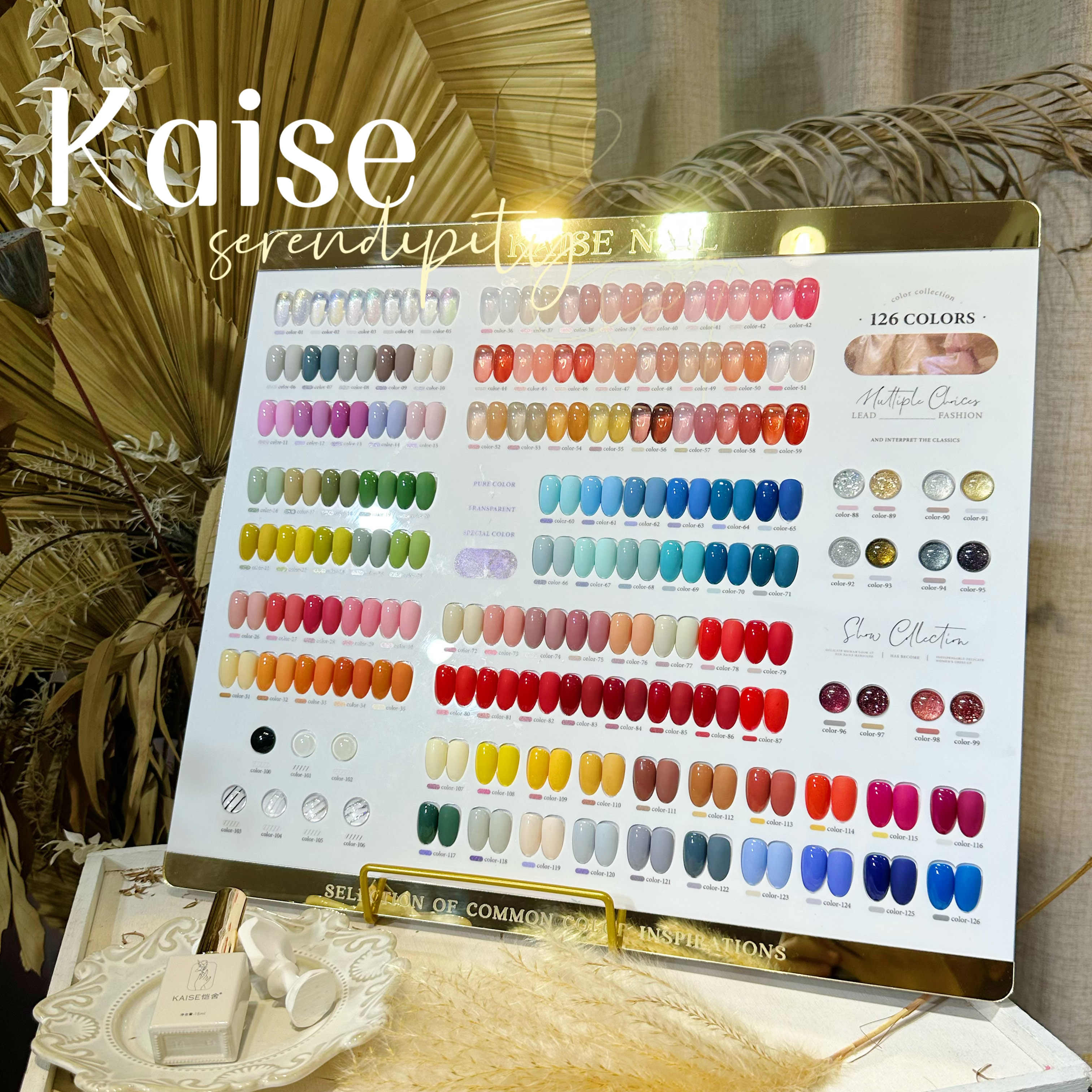 Resin Art For Sale - KAISE 126 colors Multicolor Nail gel
