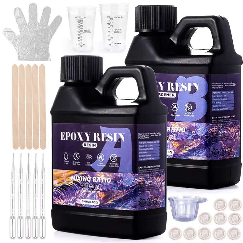 Epoxy Resin Ab - Easy Mix 1:1 Epoxy Resin Kit