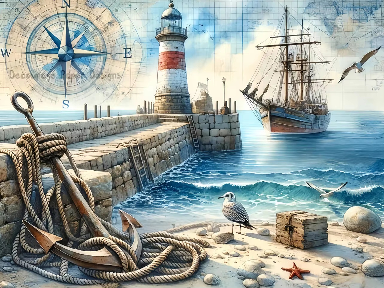 Resin Art For Beginners - DIY 5D Diamond Mosaic Novelties Ship
