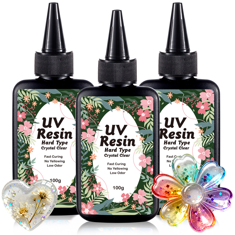 Resin Art Jewellery - Newly Upgraded Crystal Clear Hard Type