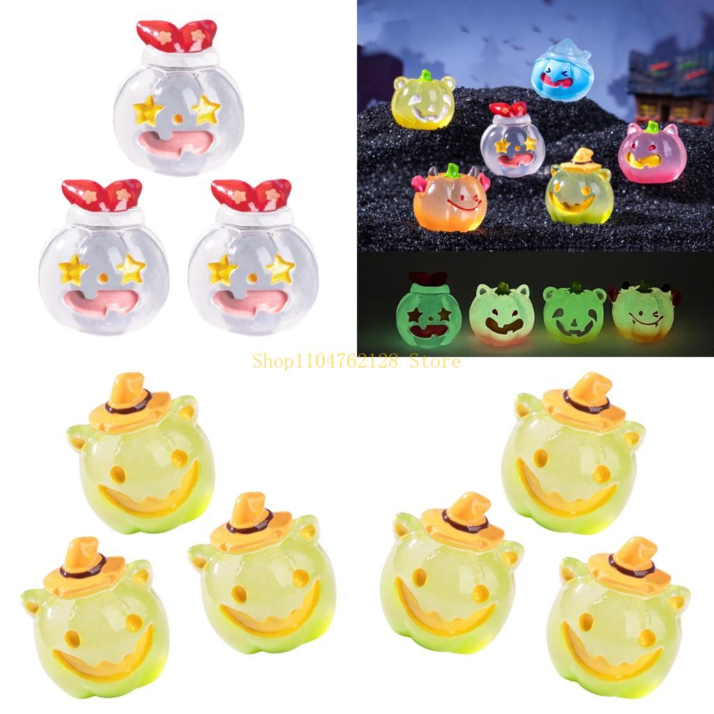 Resin Art For Sale - Halloweens Pumpkins Small Landscape Resins Garden