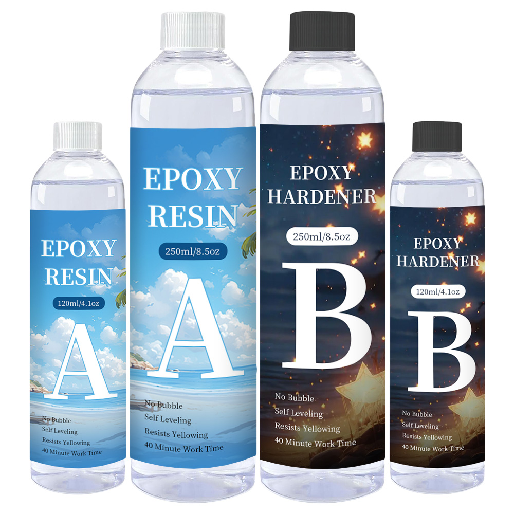 Epoxy Resin Ab - 1:1 Ratio High Transparency Epoxy Resin