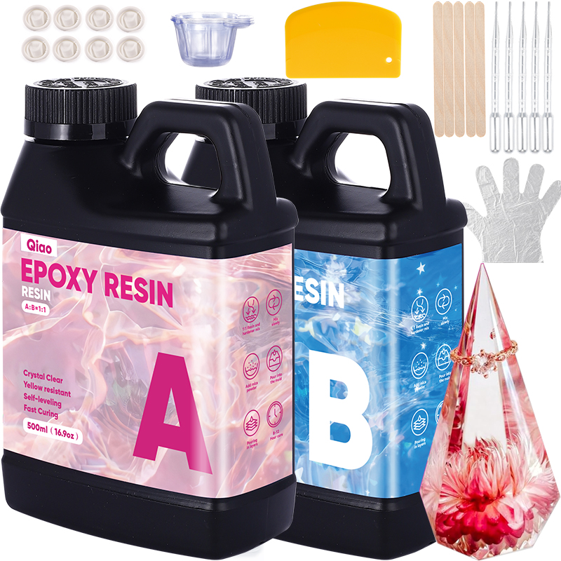 Epoxy Resin Ab - Crystal Clear 1:1 Epoxy Resin Kit
