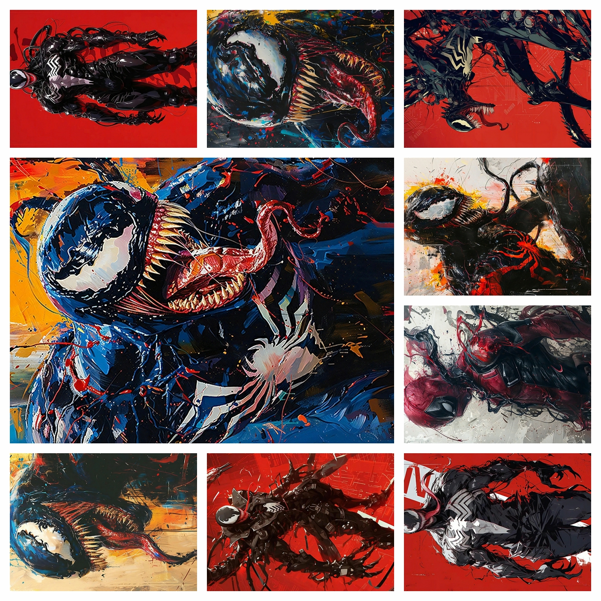 Anime Marvel venom spider-man  - огляд і ціна Resin Art For Beginners