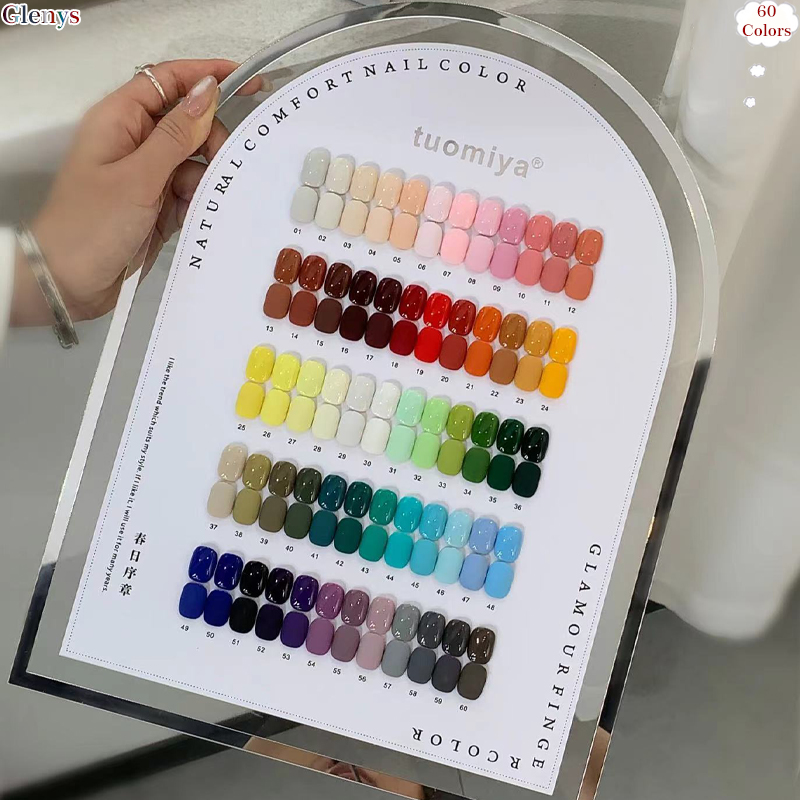 Glenys 60 color nail polish ge - огляд і ціна Resin Art Learning