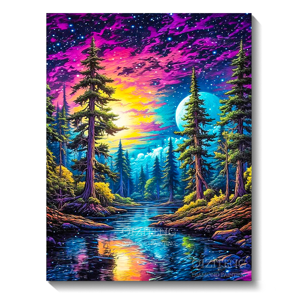 unframe 5D Diamond Art Paintin - огляд і ціна Resin Art On Wall
