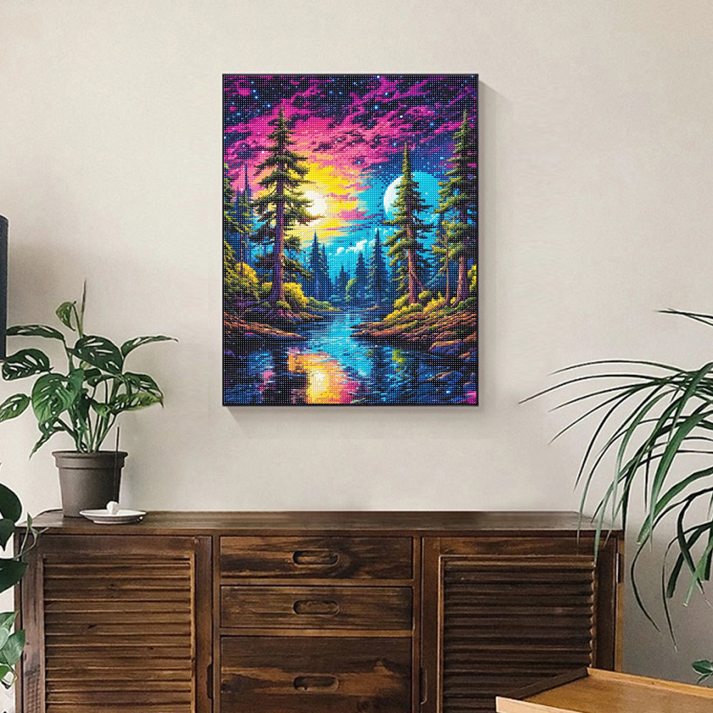 unframe 5D Diamond Art Paintin - огляд і ціна Resin Art On Wall