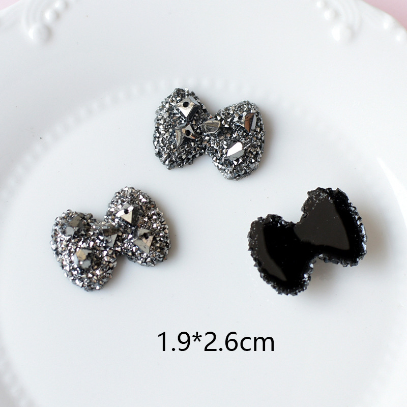 10Pcs Shining Black Butterfly  - огляд і ціна Resin Art Earrings Material