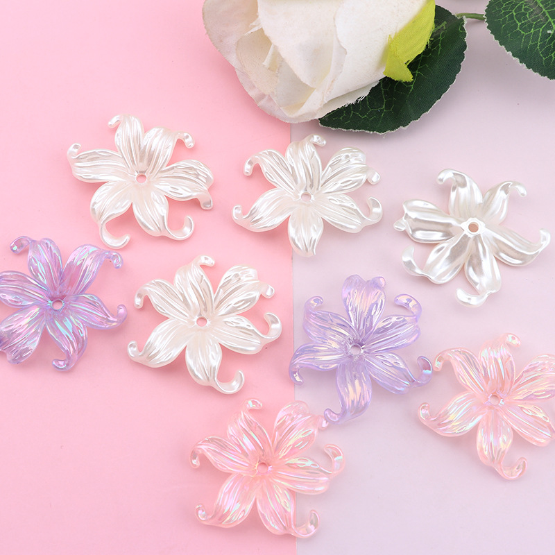 10-20Pcs Glitter Flowers Craft - огляд і ціна Resin Art Earrings Material