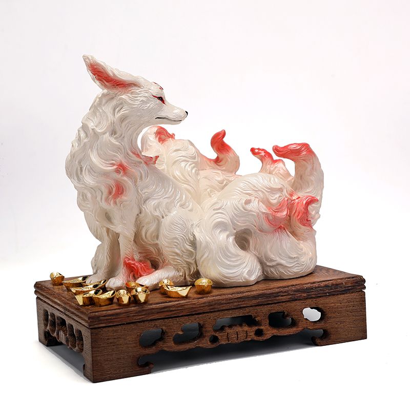Nine-tailed fox ornaments fox  - огляд і ціна Resin Art Anniversary Gift