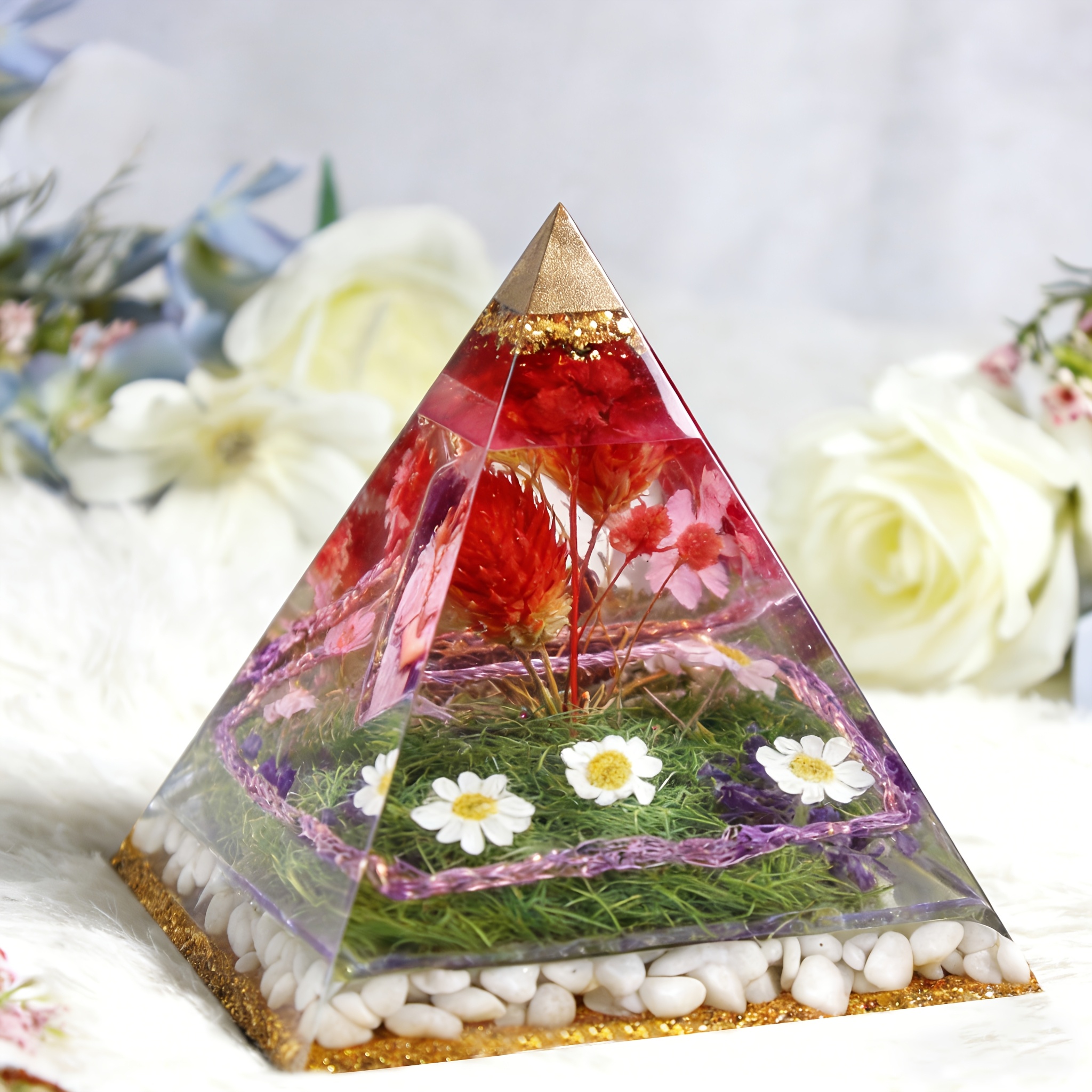 5pc- Pyramid resin molds of va - огляд і ціна Resin Art Jewellery
