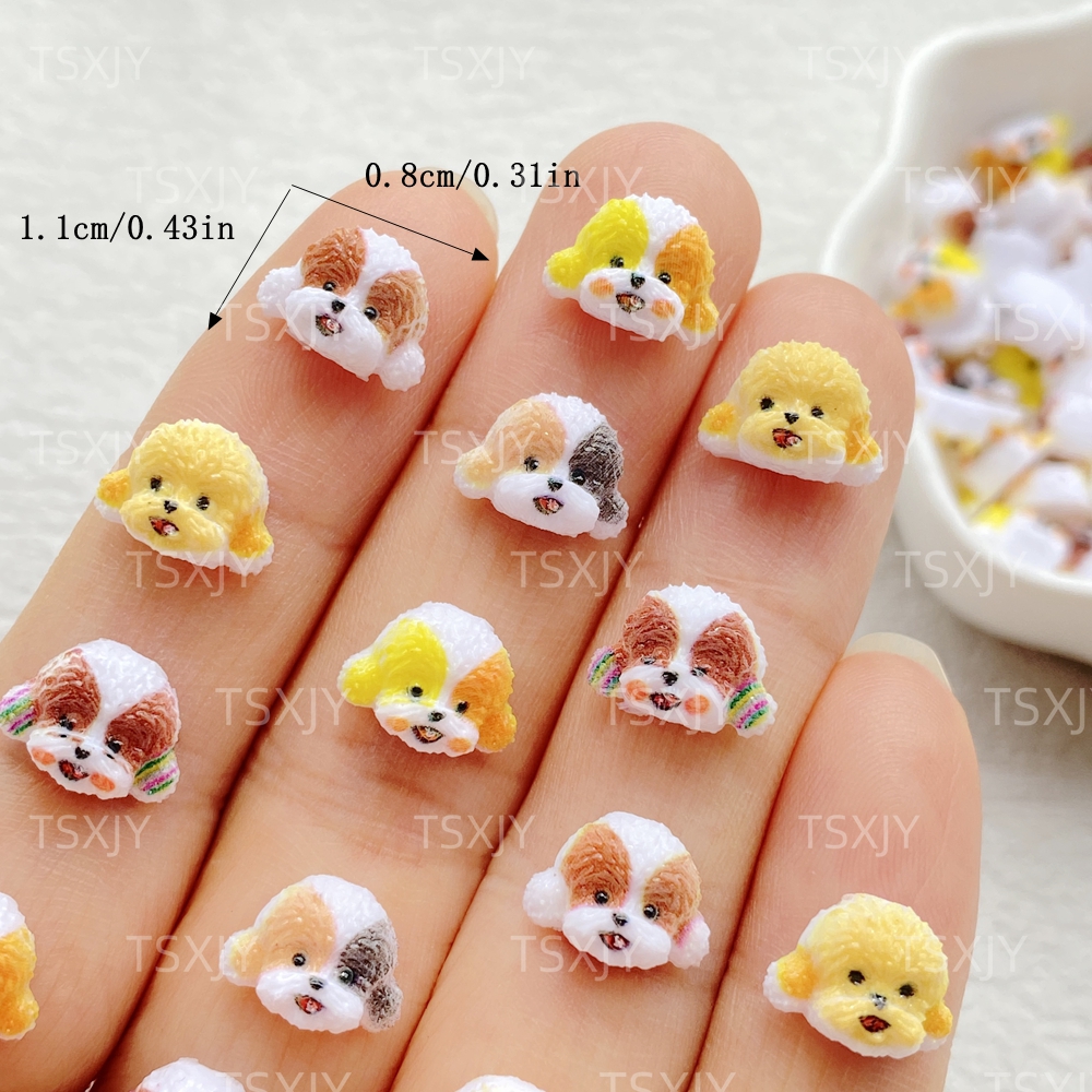 50Pcs Cute Mini Cartoon animal - огляд і ціна Resin Art Design For Wedding