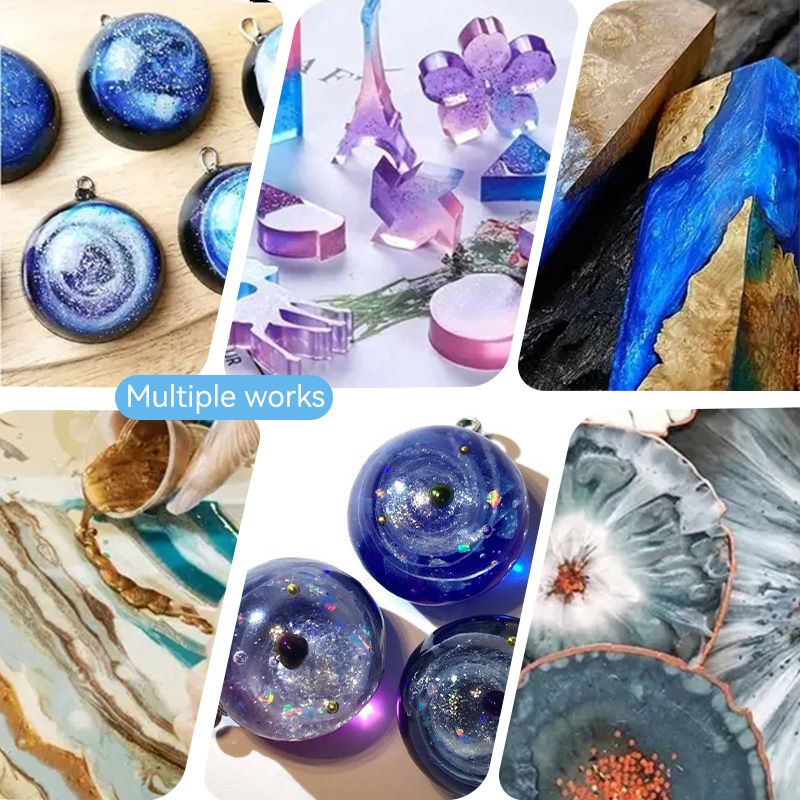 Starry Sky Epoxy Resin Pigment - огляд і ціна Resin Art Jewellery