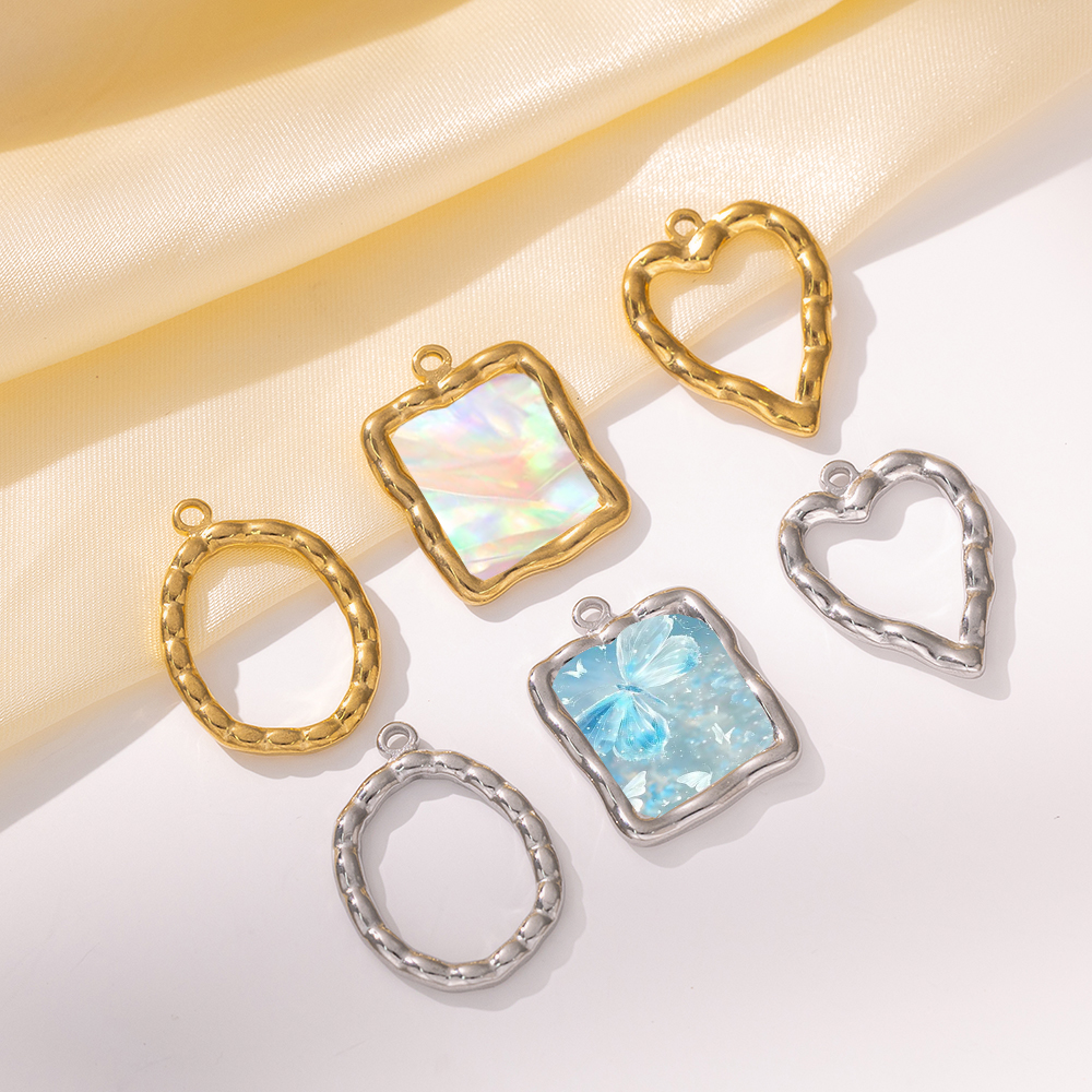 5pcs Stainless Steel Heart Rou - огляд і ціна Resin Art Box