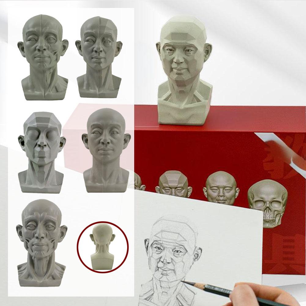 Art Plaster Portrait Teaching  - огляд і ціна Resin Art Learning