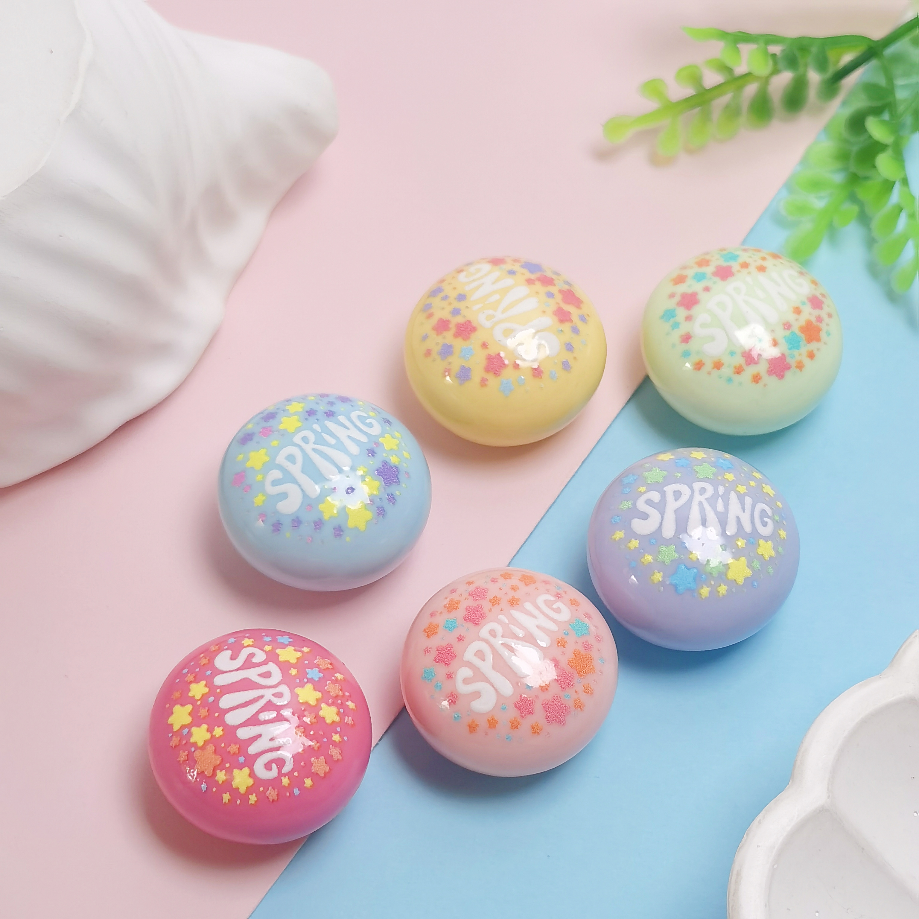 Circular Planar Resin Charms F - огляд і ціна Resin Art Earrings Material
