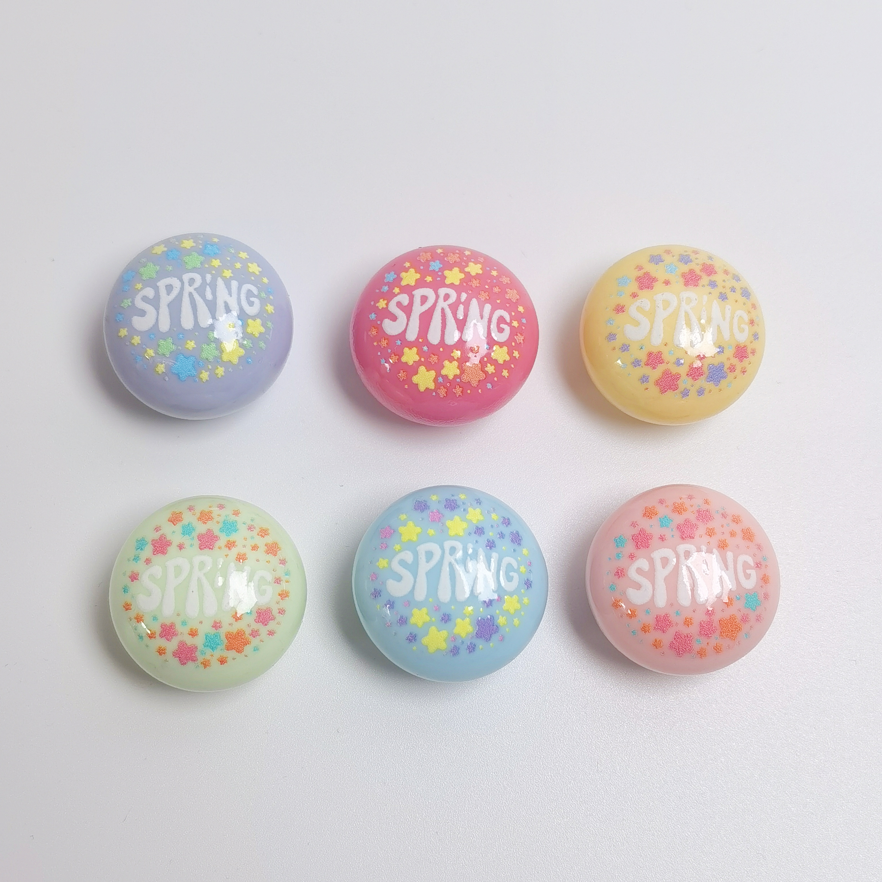 Circular Planar Resin Charms F - огляд і ціна Resin Art Earrings Material