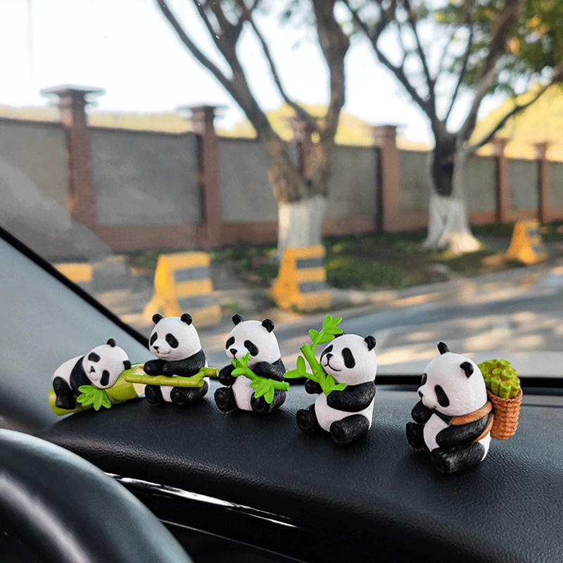 New Cute Panda Design Car Cons - огляд і ціна Resin Art Design For Wedding