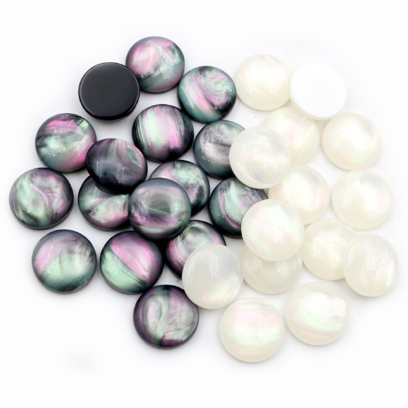 40pcs 8mm 10mm 12mm Round Resi - огляд і ціна Resin Art Box