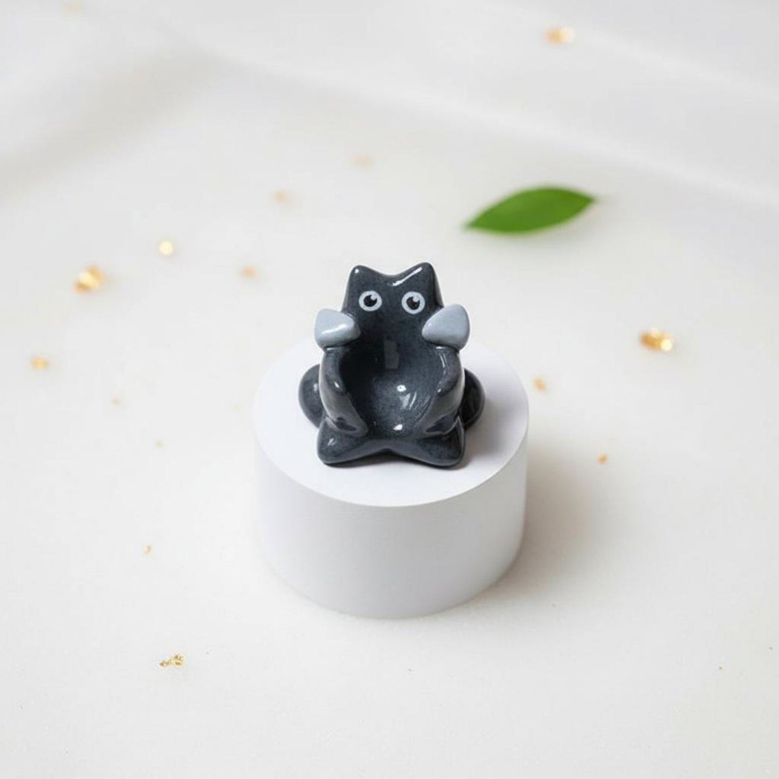 Black Cat Dice Holder Distinct - огляд і ціна Resin Art Decor