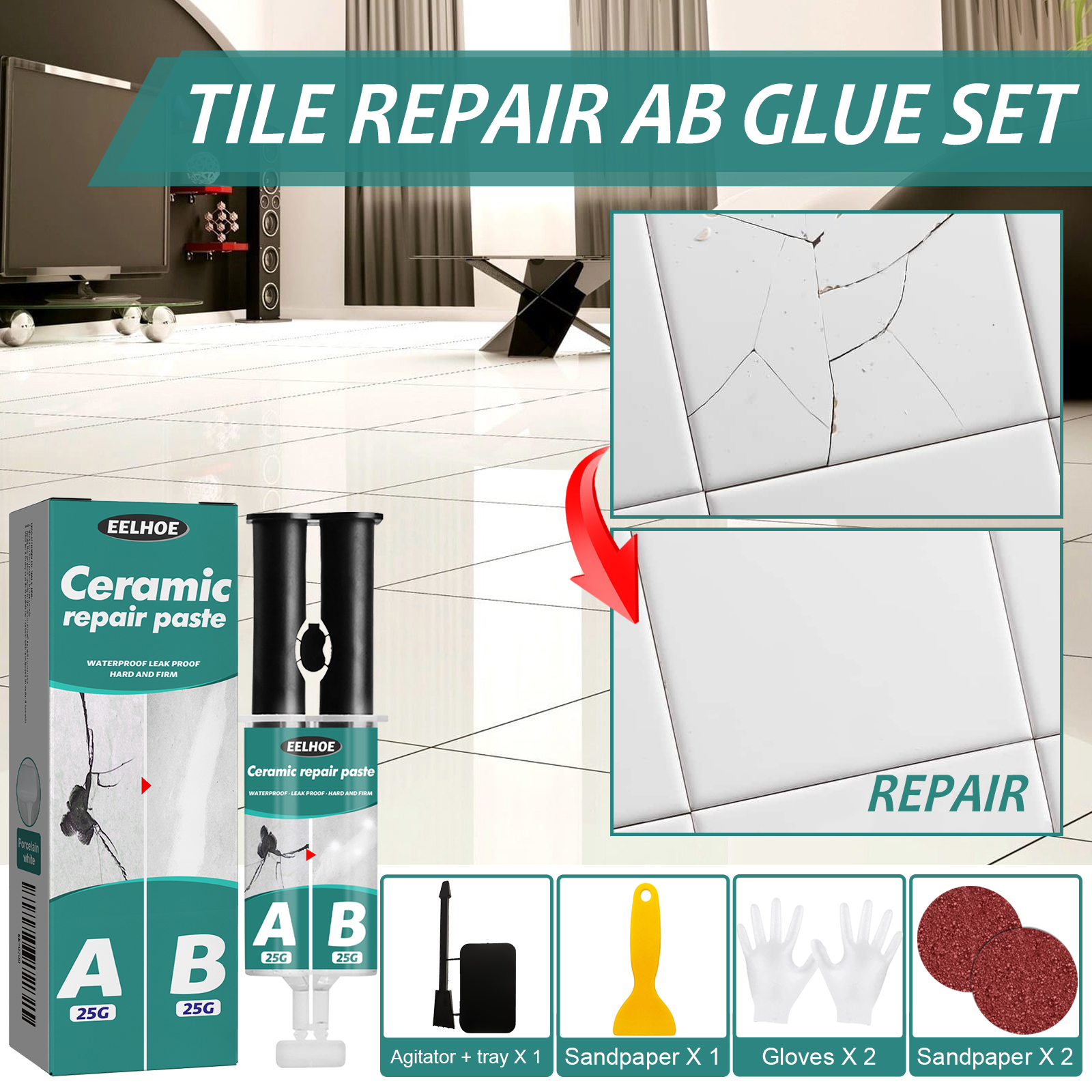 Professional Tile Marble Repai - огляд і ціна Epoxy Resin Ab