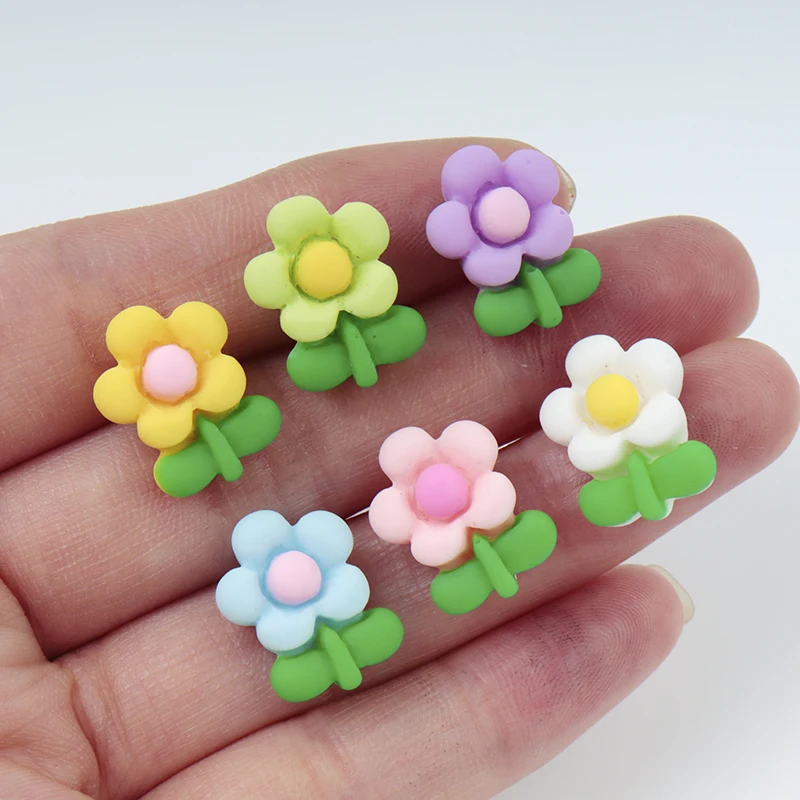 20/100Pcs Mini Flowers DIY Res - огляд і ціна Resin Art Earrings Material