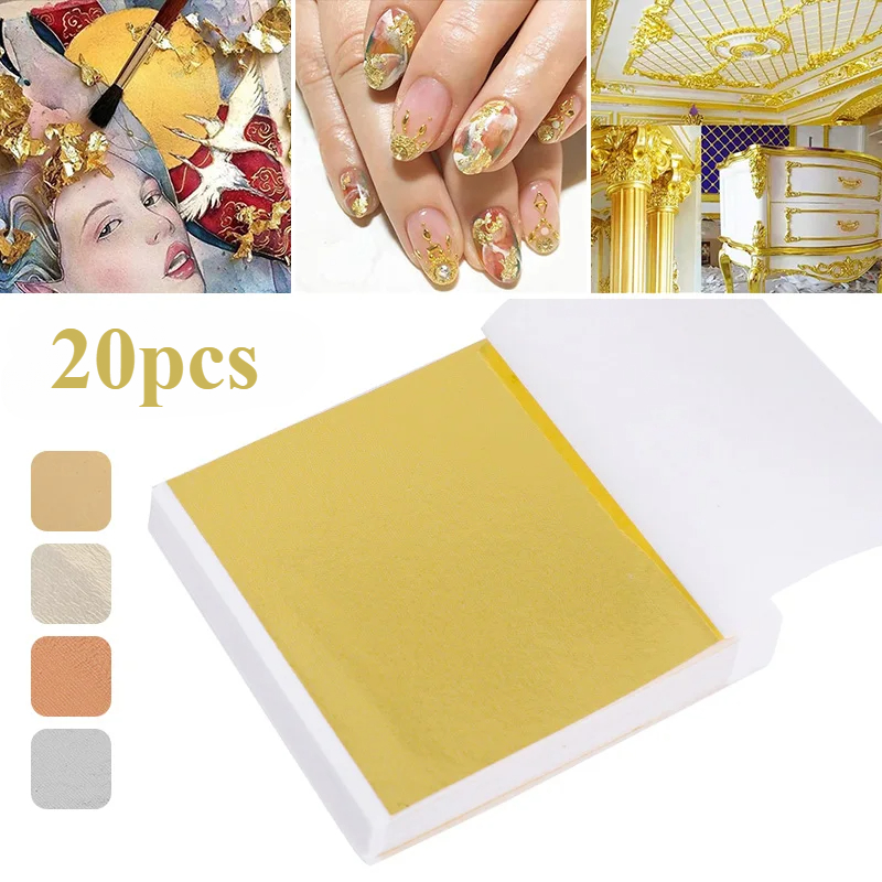 20 Pcs Gold Leaf Sheets: Versa - огляд і ціна Resin Art Anniversary Gift