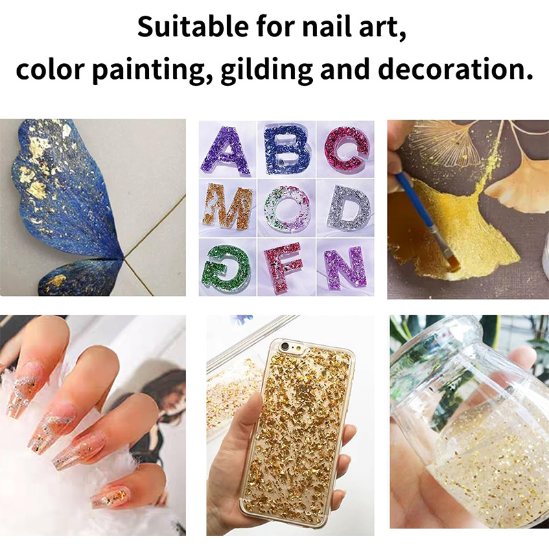 20 Pcs Gold Leaf Sheets: Versa - огляд і ціна Resin Art Anniversary Gift