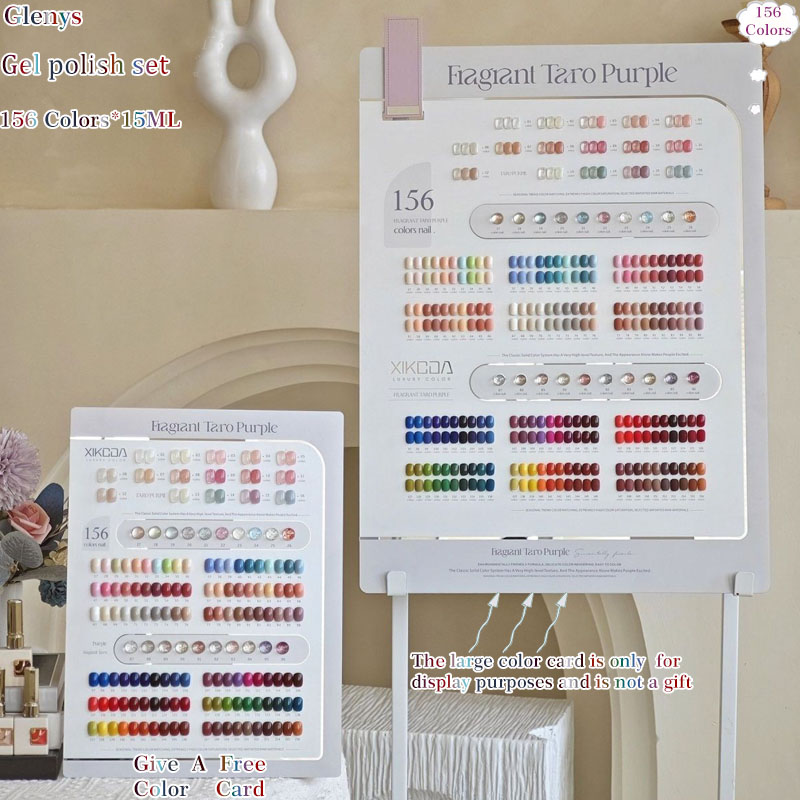 Glenys 156 pieces * 15ml nail  - огляд і ціна Resin Art Learning