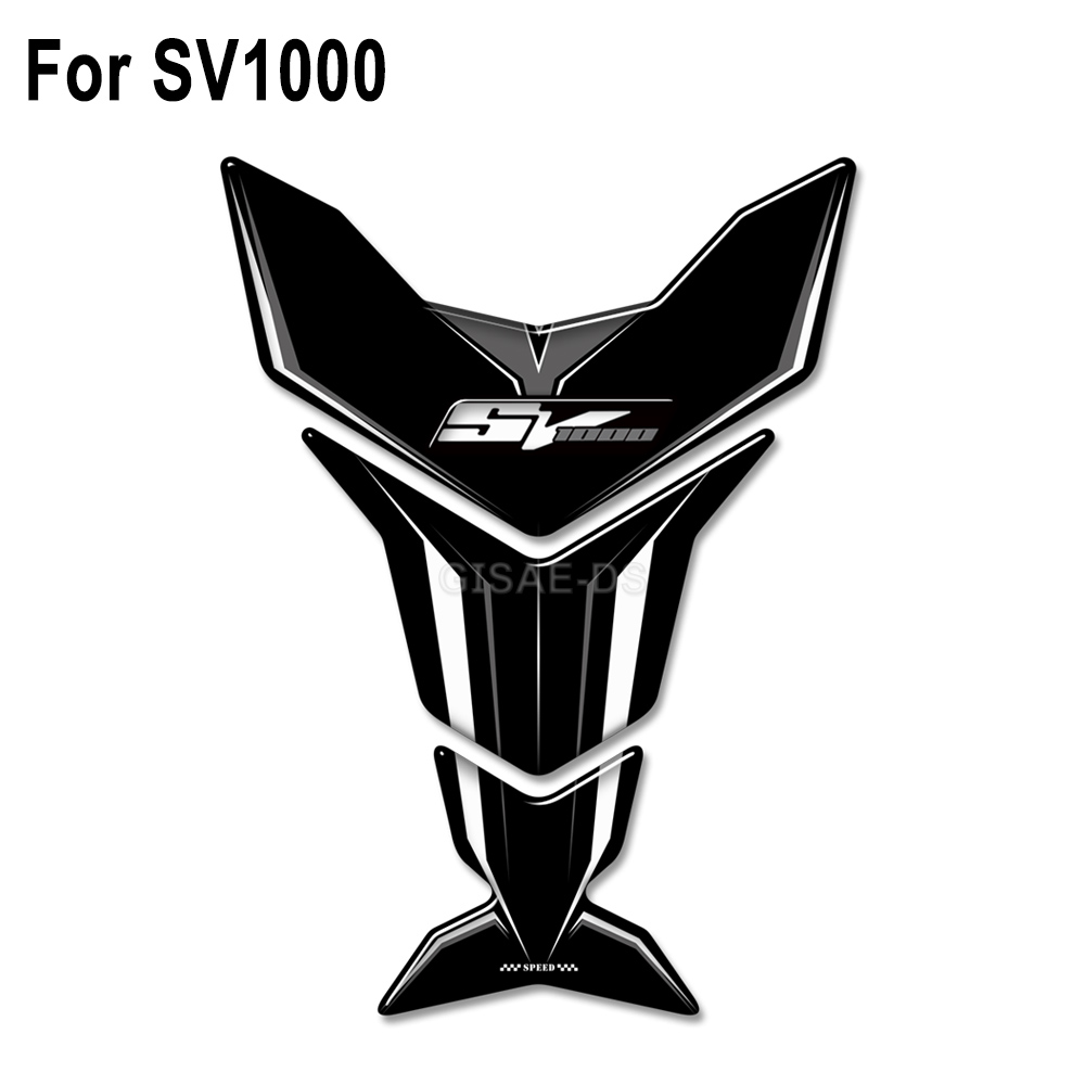 SV1000 Motorcycle Tank Pad Fue - огляд і ціна Resin Art Sticker
