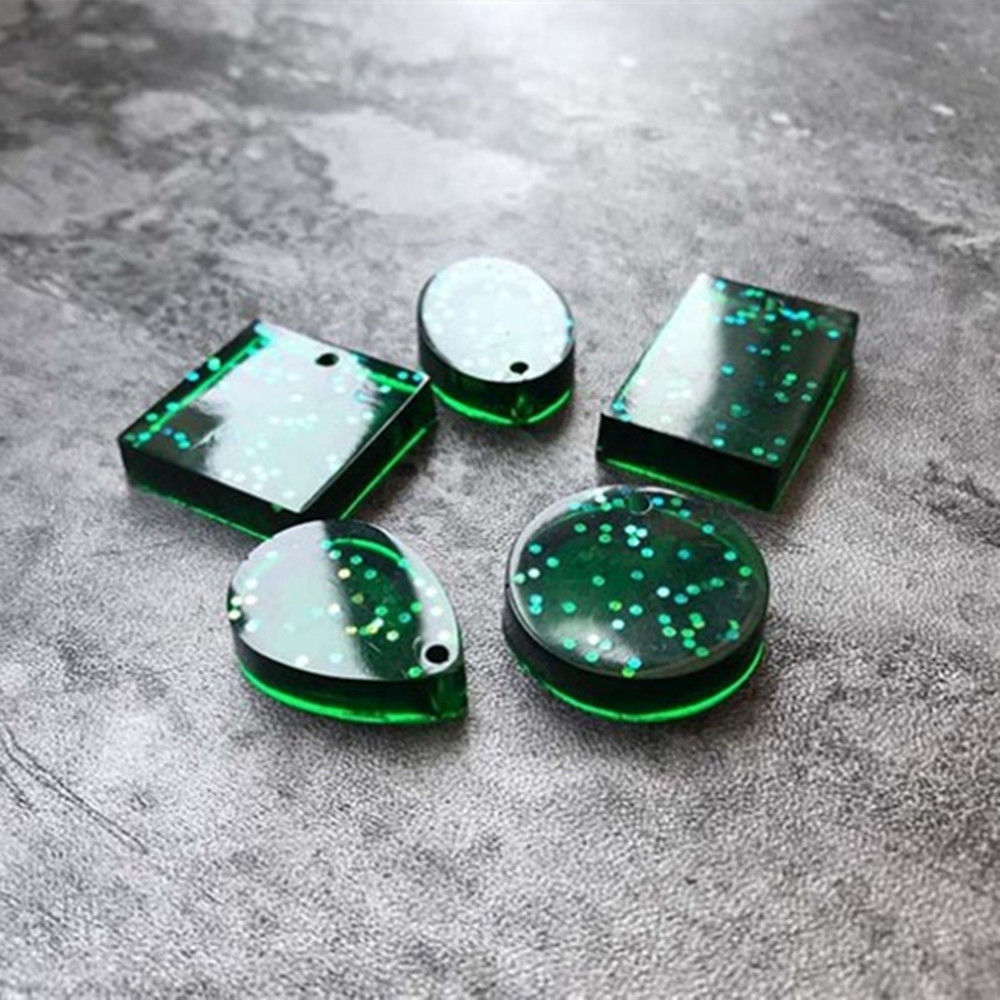 20Pcs/Set DIY Keychain Pendant - огляд і ціна Resin Art Jewellery