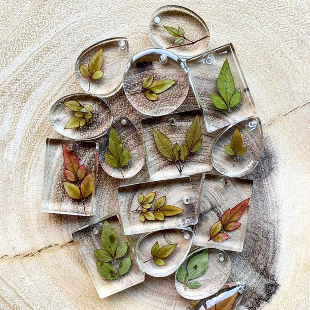 20Pcs/Set DIY Keychain Pendant - огляд і ціна Resin Art Jewellery