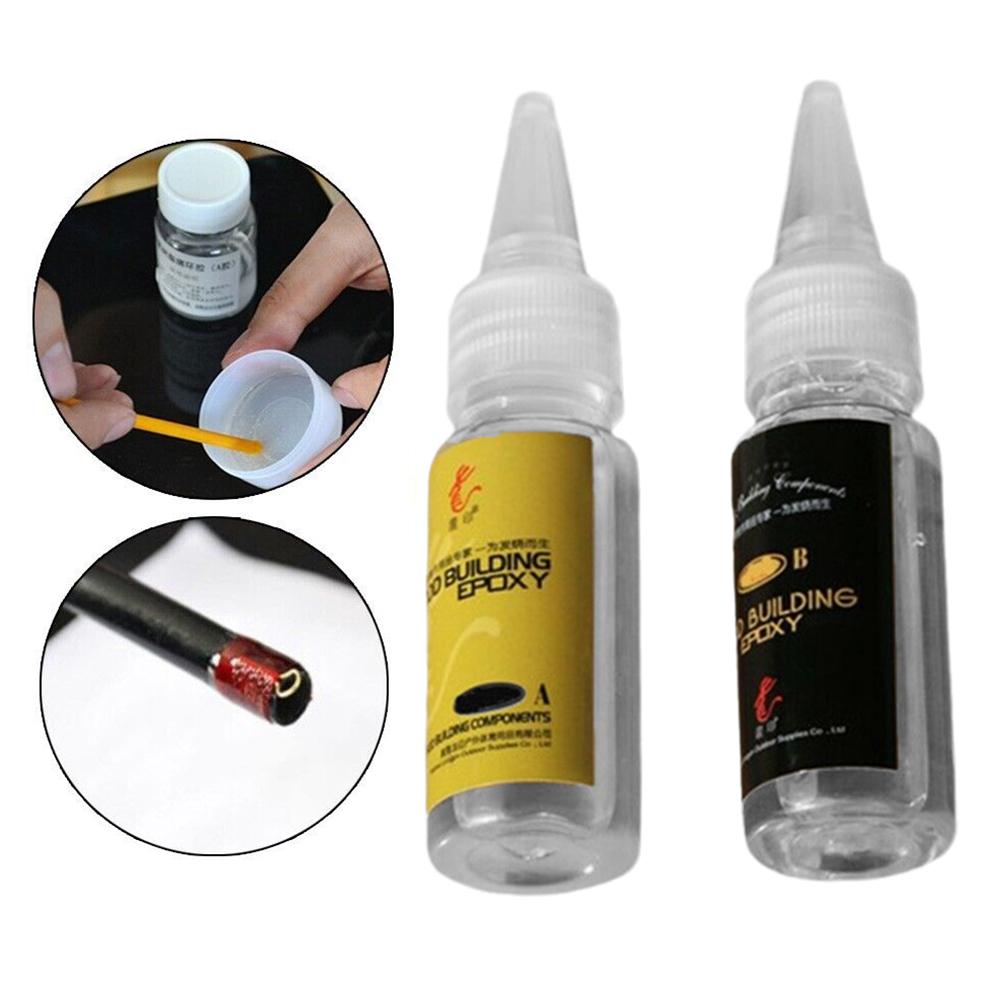 2Pcs Fishing Rod Glue Fishing  - огляд і ціна Epoxy Resin Ab
