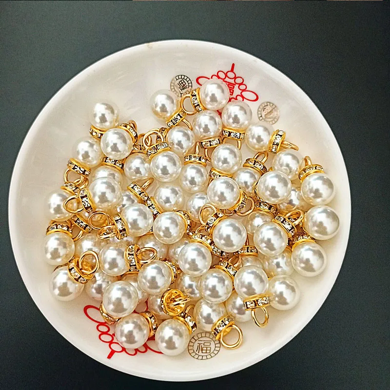 30Pcs Round Pearl Diamond Pend - огляд і ціна Resin Art Design For Wedding