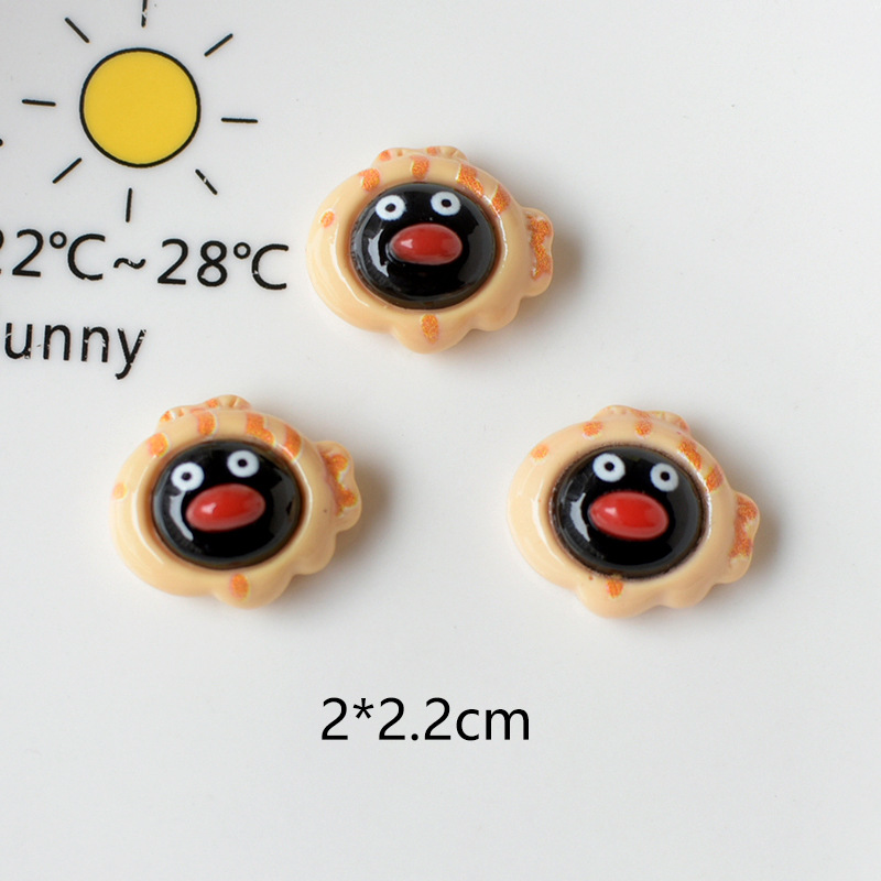 10Pcs Cute Penguin Fish Flatba - огляд і ціна Resin Art Earrings Material