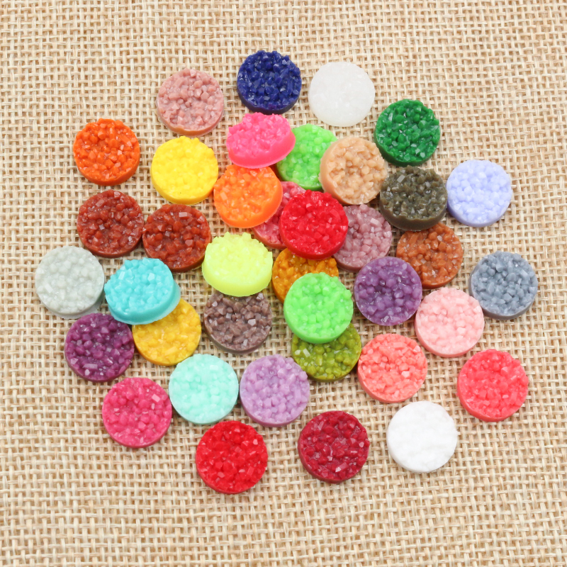 40pcs Resin Druzy Cabochons Do - огляд і ціна Resin Art Box
