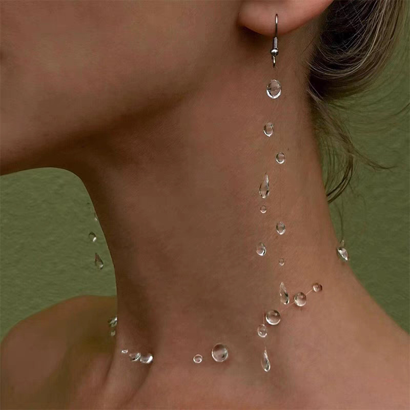 Fashion Handmade Water Drop Ne - огляд і ціна Resin Art Necklace