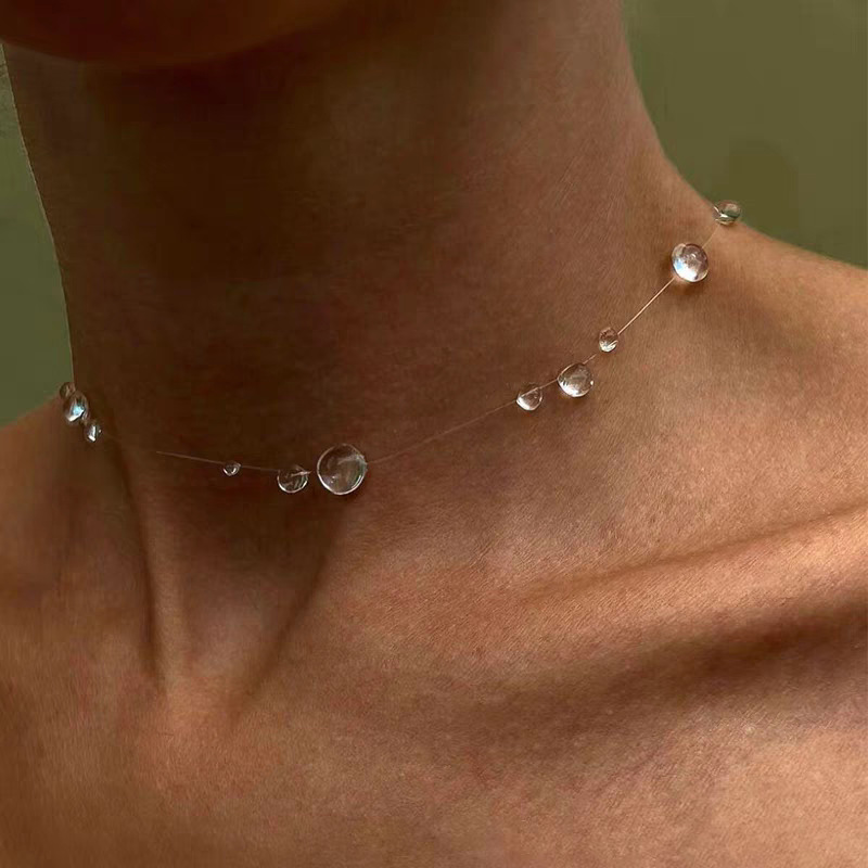 Fashion Handmade Water Drop Ne - огляд і ціна Resin Art Necklace