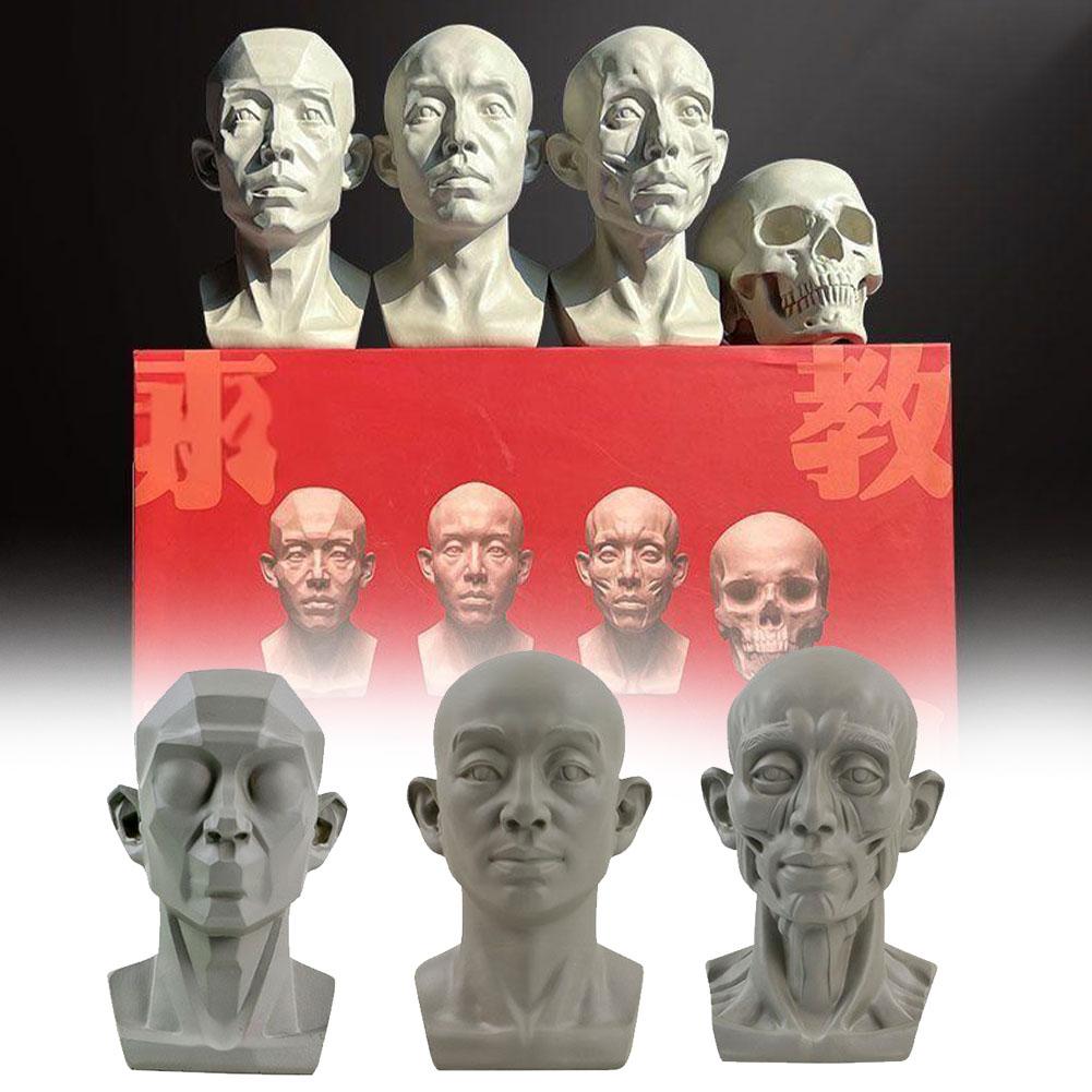 Art Plaster Portrait Teaching  - огляд і ціна Resin Art Learning
