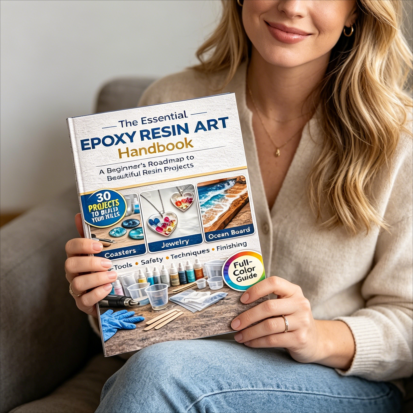 Epoxy Resin Art Book Guide for - огляд і ціна Resin Art Learning