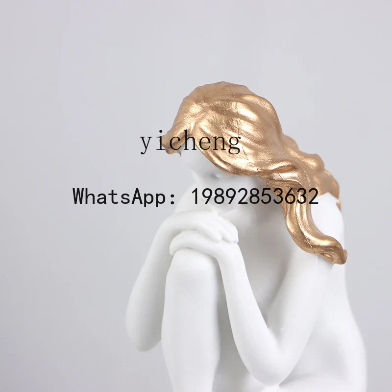 ZSP26Sculpture Sitting Ball Fi - огляд і ціна Resin Art For Sale