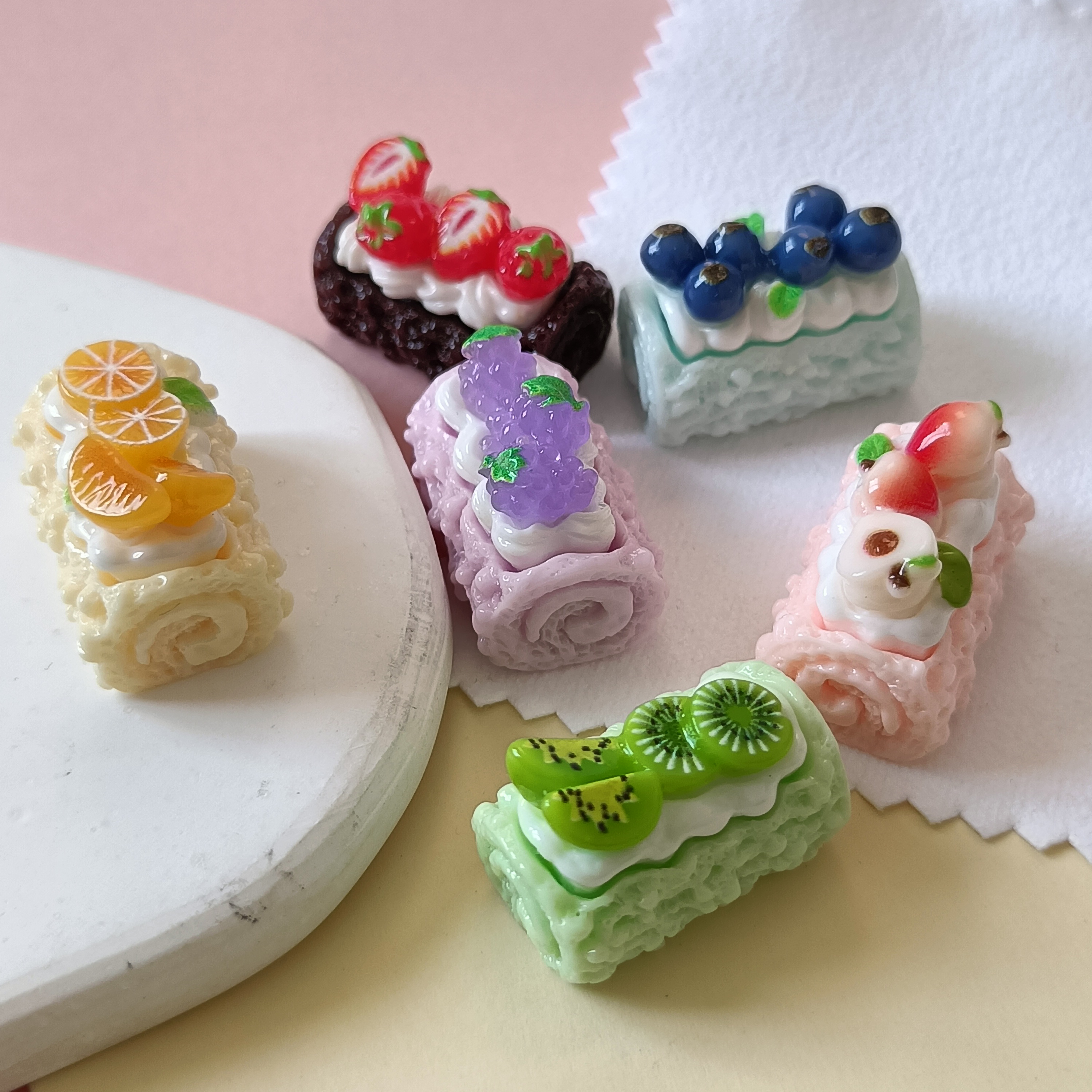 Fashion DIY Bowknot Hearts Res - огляд і ціна Resin Art Earrings Material