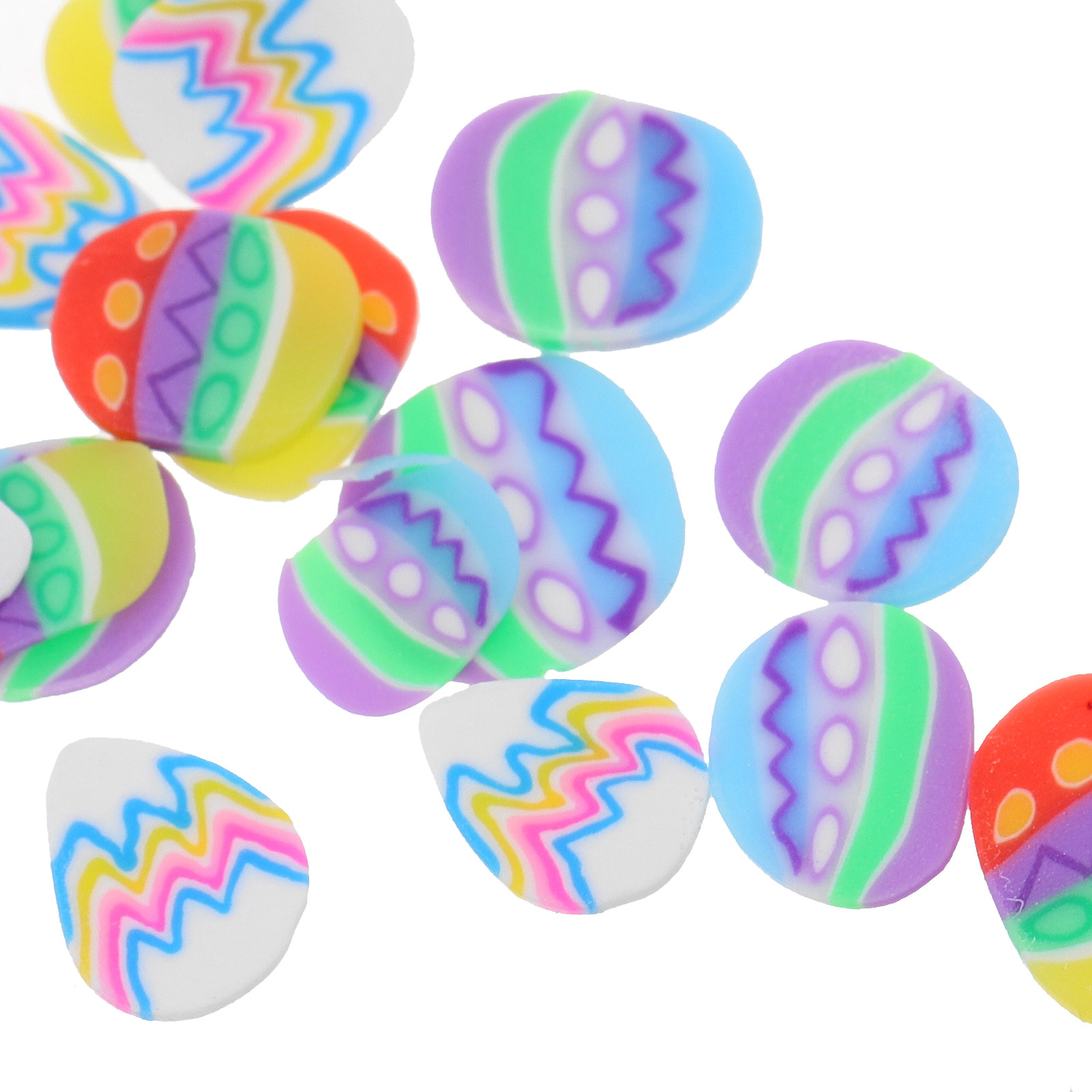 10Packs Easter Egg Polymer Cla - огляд і ціна Resin Art Necklace
