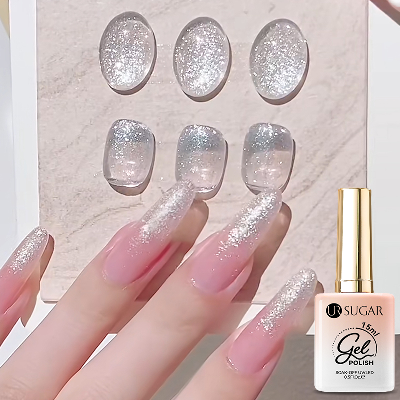 UR SUGAR 15ml Nail Gel Polish  - огляд і ціна Resin Art Design For Wedding
